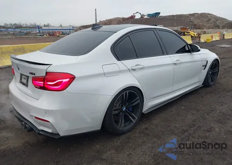 2016 BMW M3 from USA, damaged, VIN WBS8M9C5XG5E68359